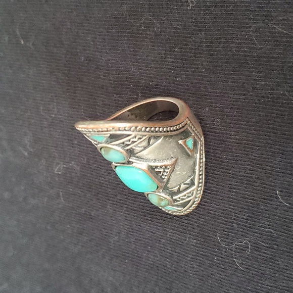 Silver& Turquoise ring - Reposhing. - Picture 4 of 6